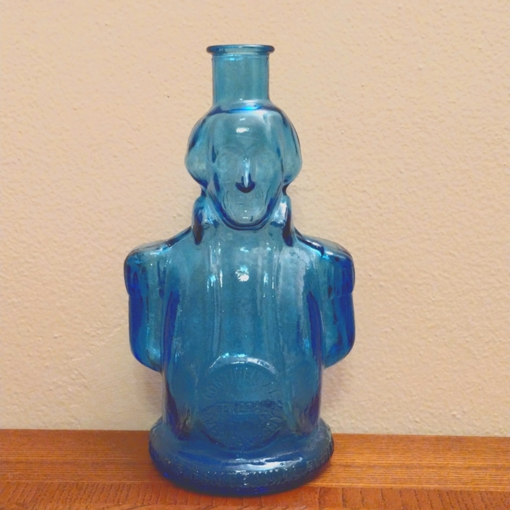 Simmons Centennial Bitters Blue Bottle